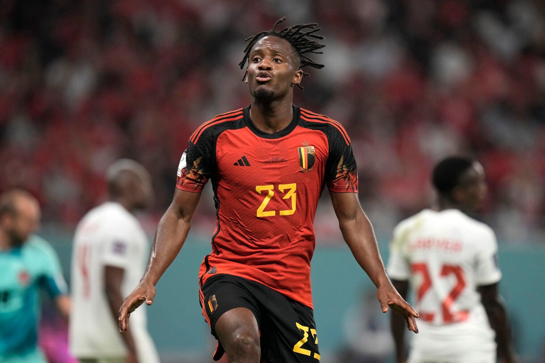 APTOPIX WCup Belgium Canada Soccer